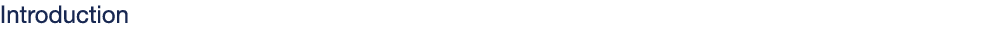 Introduction